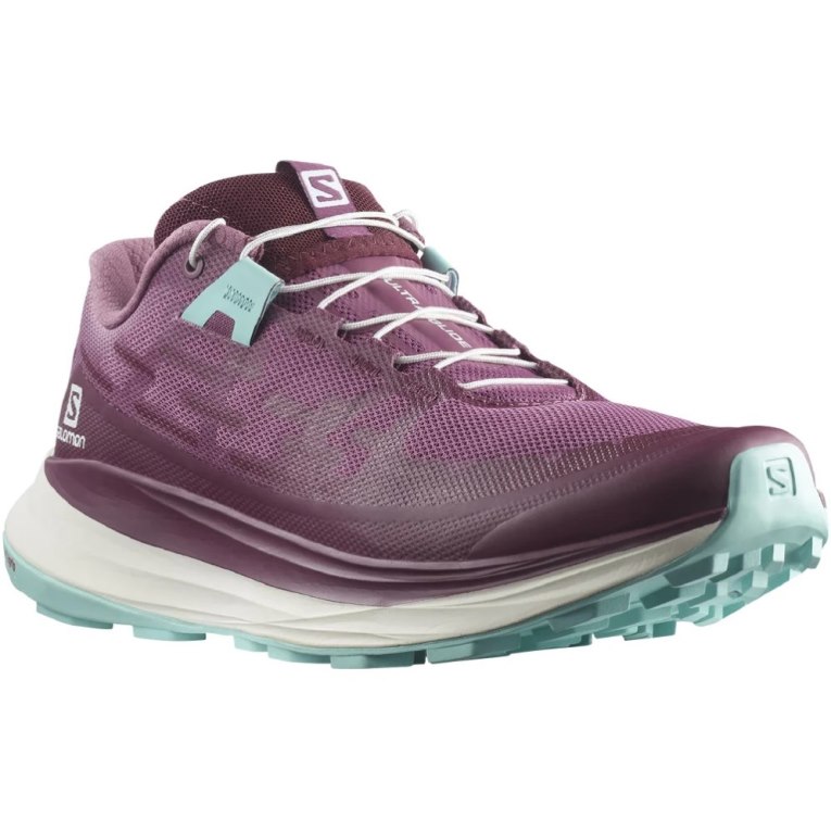 Sapatilhas Trail Running Salomon Ultra Glide Feminino Bordeaux | PT O83645